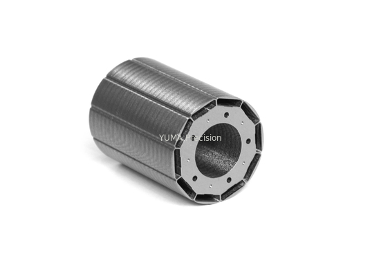 OEM Stamping Die Tool OD77mm Πυρήνες πλαστικοποίησης στάτορα μοτέρ ρότορα 12 θυρίδων