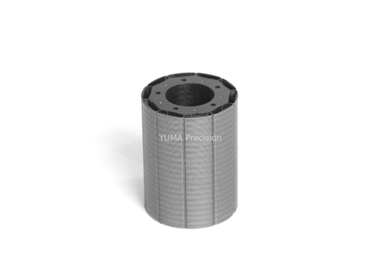 76.4mm στατών σερβο ελασματοποίηση 76.4mm εναλλασσόμενου ρεύματος πυρηνών σιδήρου 9slots αβούρτσιστη